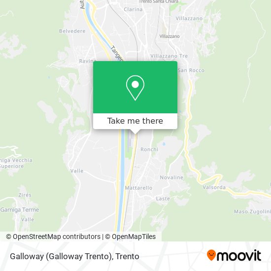 Galloway (Galloway Trento) map