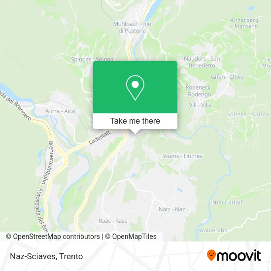 Naz-Sciaves map