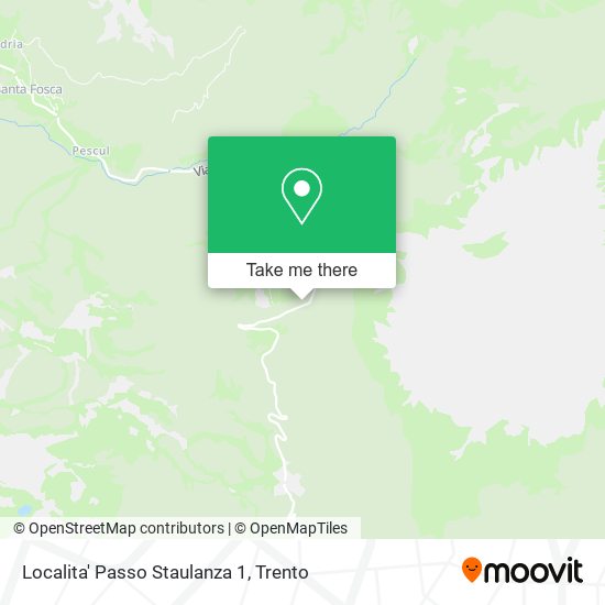 Localita' Passo Staulanza 1 map