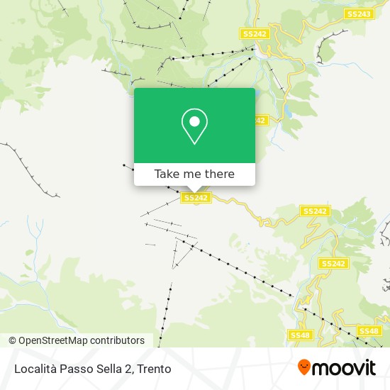 Località Passo Sella 2 map