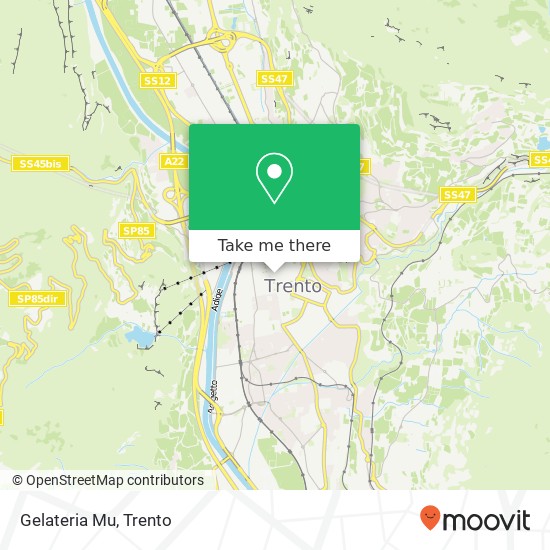 Gelateria Mu, Piazza Lodron, 2 38122 Trento map