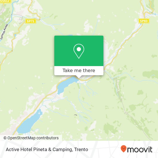 Active Hotel Pineta & Camping, Via Camillo Benso di Cavour 38043 Bedollo map