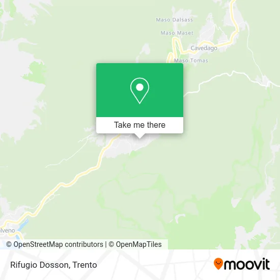 Dosson Refuge map