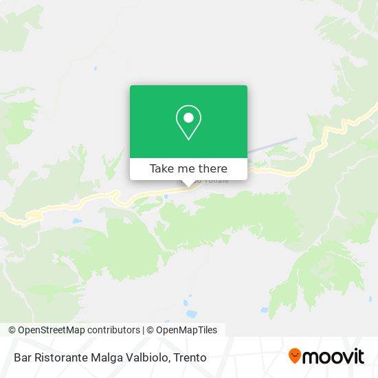 Bar Ristorante Malga Valbiolo map