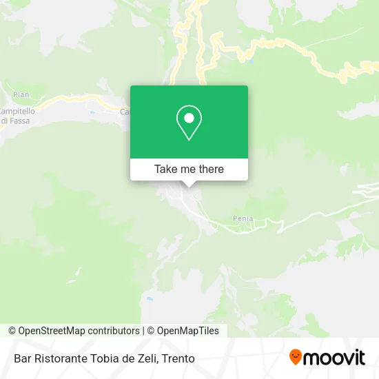 Bar Ristorante Tobia de Zeli map