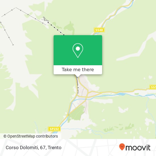 Corso Dolomiti, 67 map