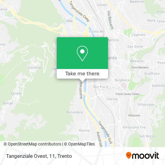 Tangenziale Ovest, 11 map