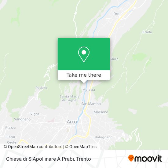 Chiesa di S.Apollinare A Prabi map