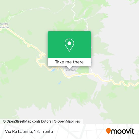 Via Re Laurino, 13 map