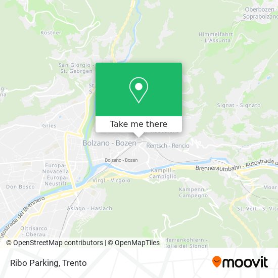 Ribo Parking map