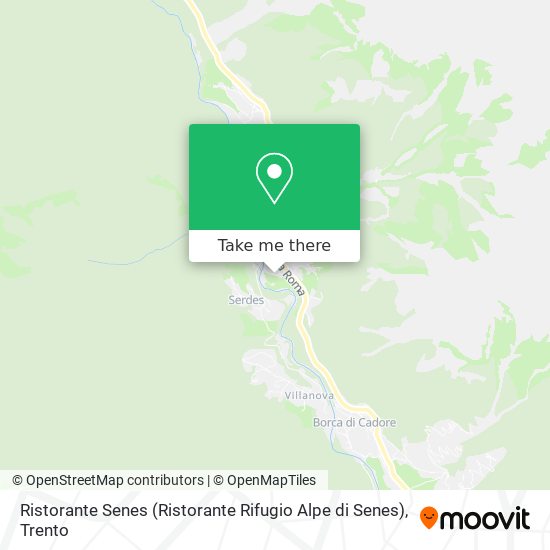 Ristorante Senes (Ristorante Rifugio Alpe di Senes) map