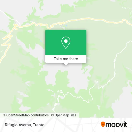 Averau Mountain Refuge map