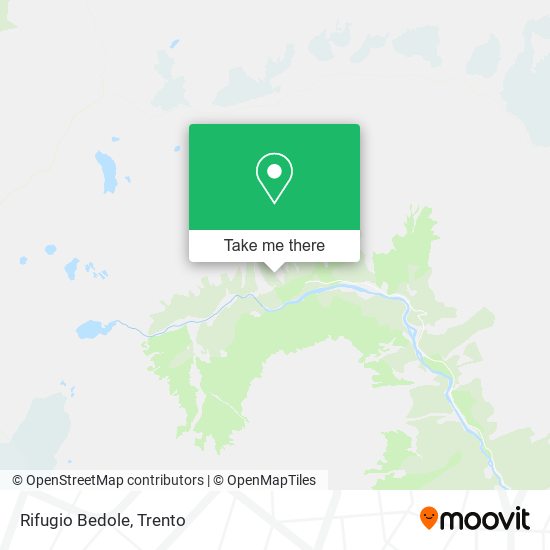 Rifugio Bedole map