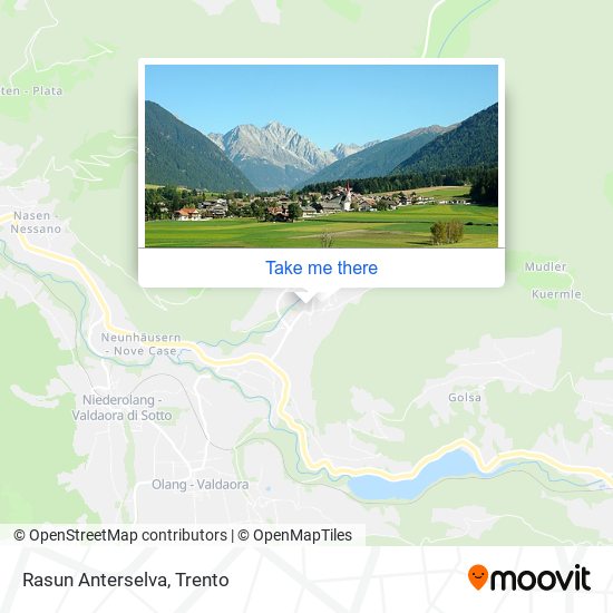 Rasun Anterselva map