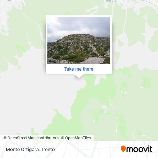 Monte Ortigara map