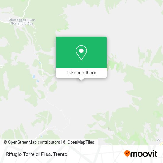Rifugio Torre di Pisa map