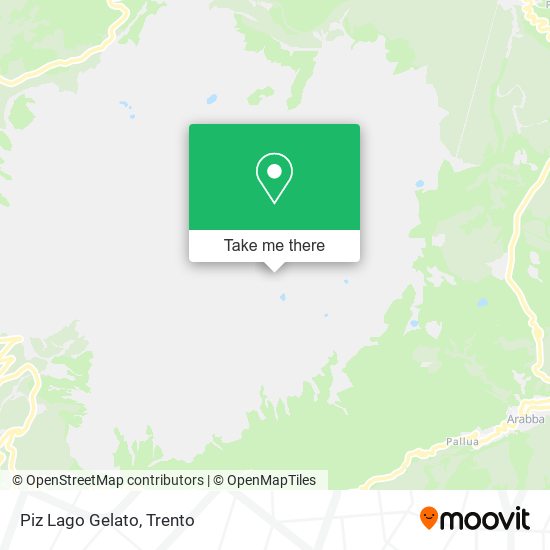 Piz Lago Gelato map