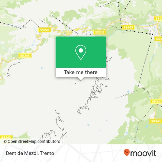 Dent de Mezdi map