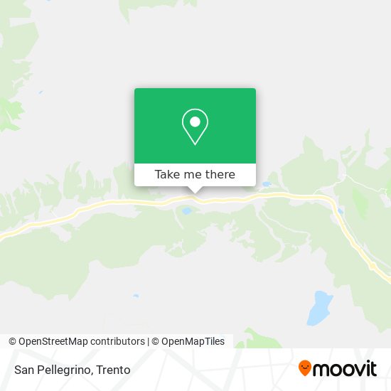 San Pellegrino map