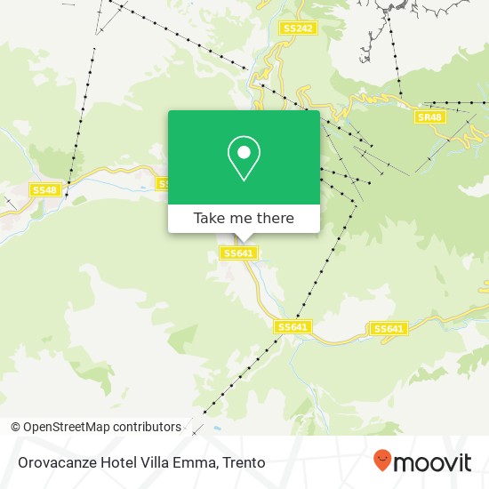 Orovacanze Hotel Villa Emma map