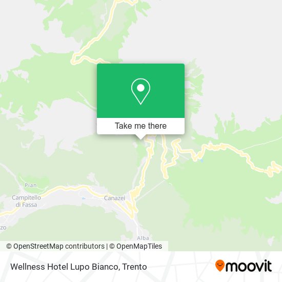 Wellness Hotel Lupo Bianco map