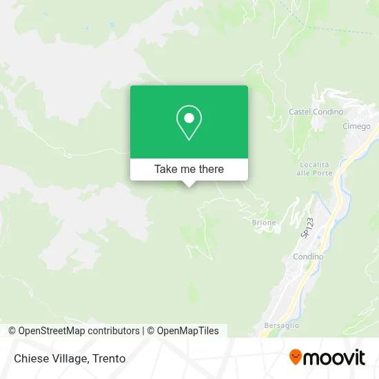 Chiese Village map