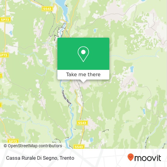 Cassa Rurale Di Segno map