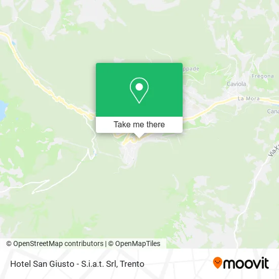 Hotel San Giusto - S.i.a.t. Srl map
