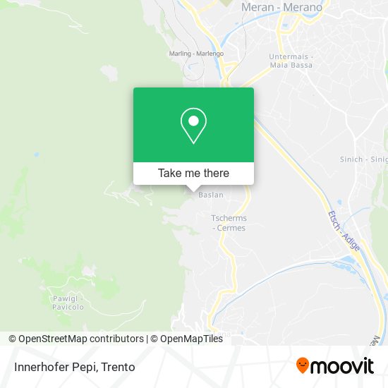 Innerhofer Pepi map