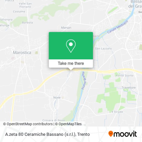 A.zeta 80 Ceramiche Bassano (s.r.l.) map