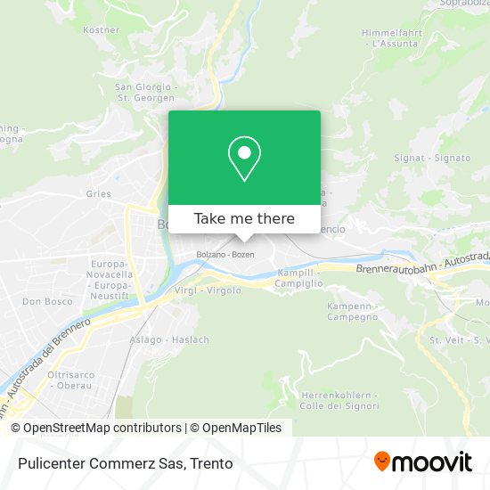 Pulicenter Commerz Sas map