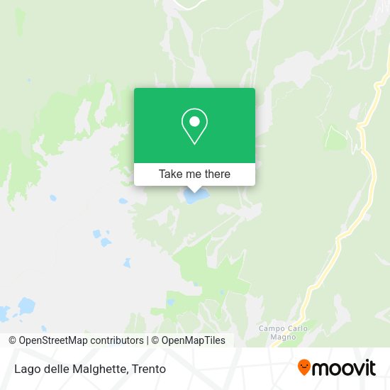 Lago delle Malghette map