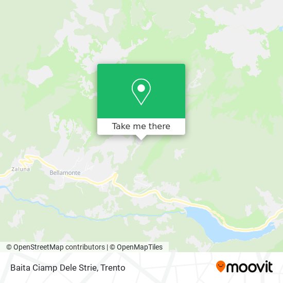 Baita Ciamp Dele Strie map