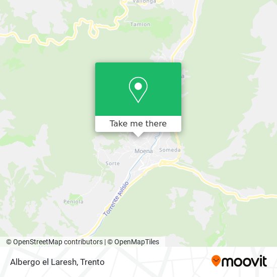 Albergo el Laresh map