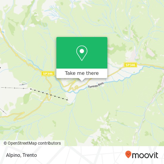 Alpino map