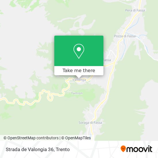 Strada de Valongia 36 map