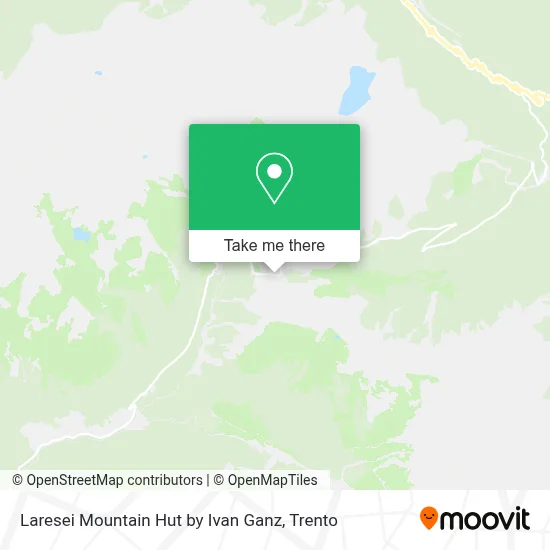 Laresei Mountain Hut by Ivan Ganz map