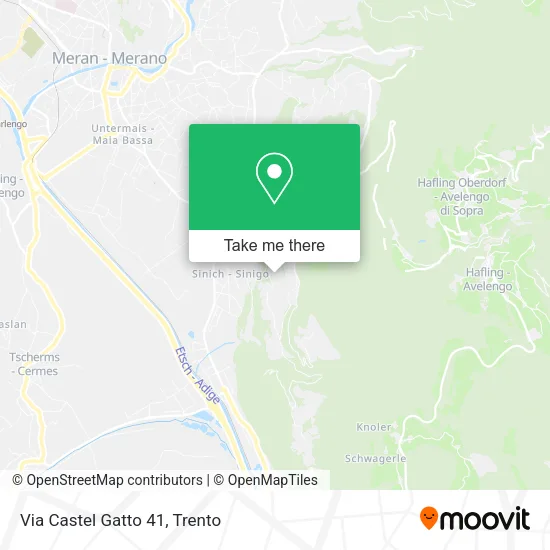 Via Castel Gatto 41 map