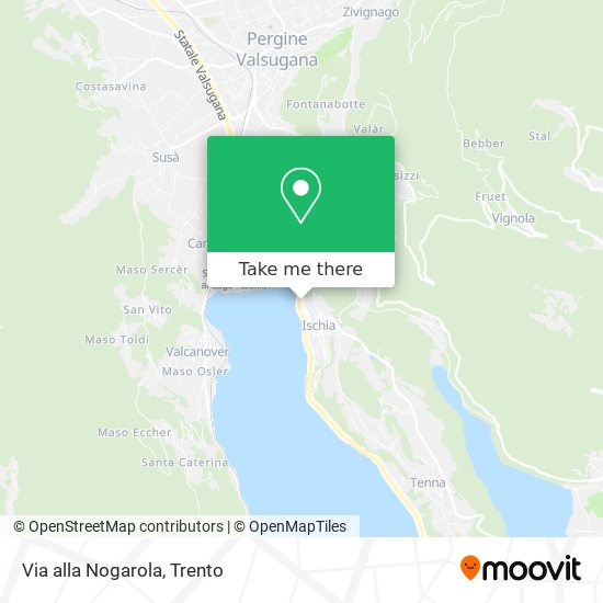 Via alla Nogarola map