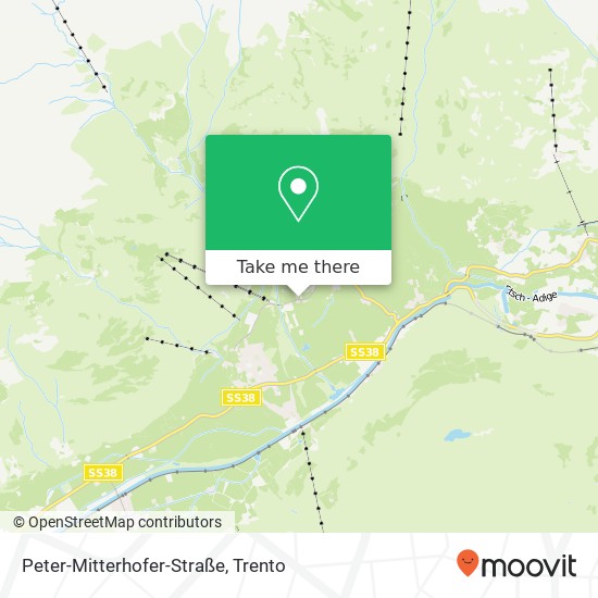 Peter-Mitterhofer-Straße map