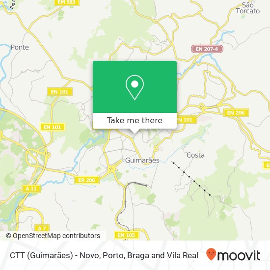 CTT (Guimarães) - Novo map