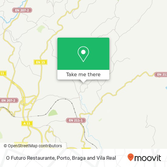 O Futuro Restaurante map
