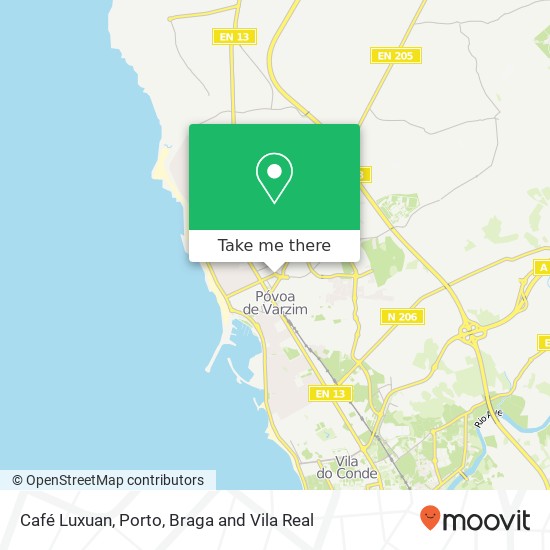 Café Luxuan map