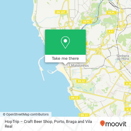 HopTrip – Craft Beer Shop map