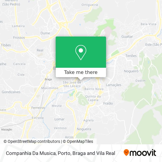 Companhia Da Musica map
