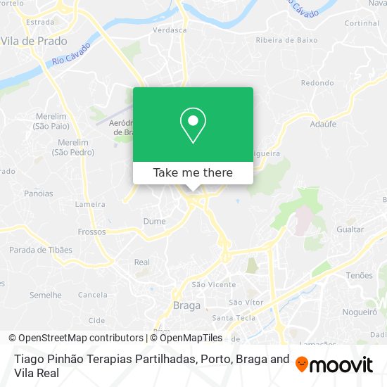 Tiago Pinhão Terapias Partilhadas mapa