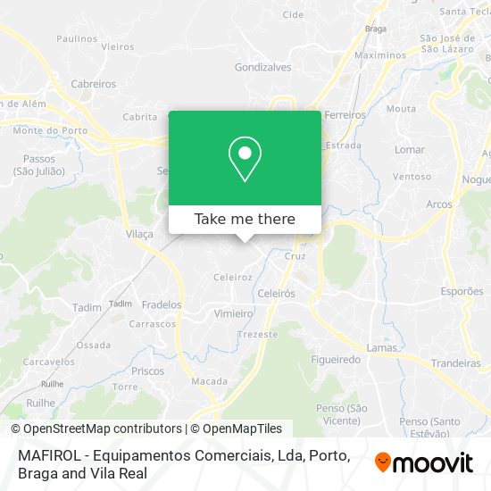 MAFIROL - Equipamentos Comerciais, Lda map