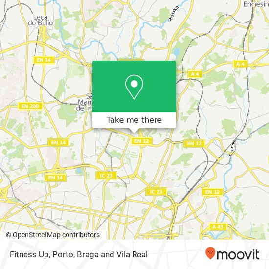 Fitness Up map