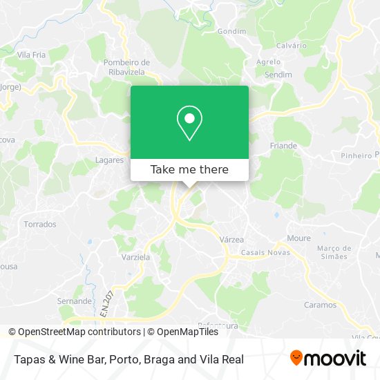 Tapas & Wine Bar mapa