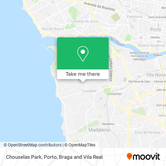 Chouselas Park map